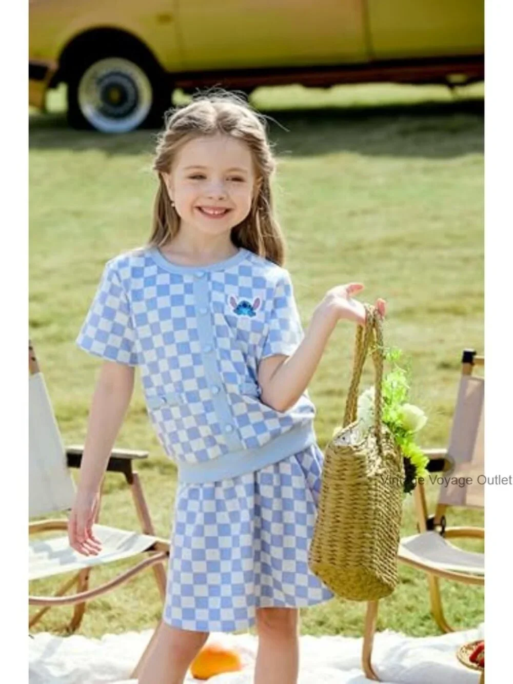 Disney Toddler Girl 2-Piece Outfit Skirt Set 8-9Y Licensed